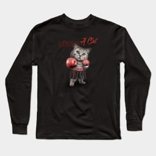 A Cat Loves like No other Long Sleeve T-Shirt